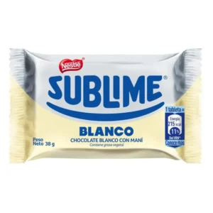Chocolate NESTLE Sublime Blanco 38 g