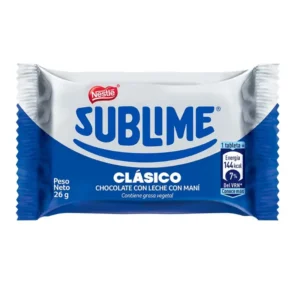 Chocolate SUBLIME Clásico Barra 26 g