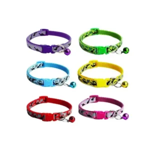 Collar para Mascota con Cascabel Varios Colores 1 und