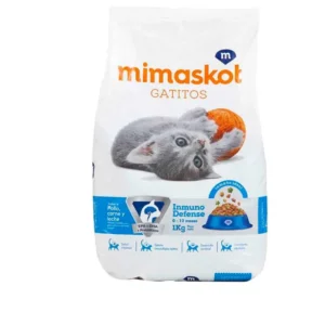 Comida para Gatitos MIMASKOT Pollo, Carne y Leche Bolsa 1 kg