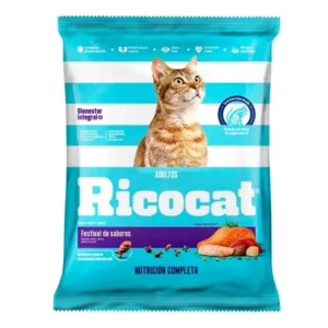 Comida para Gatos RICOCAT Adulto Festival de Sabores Bolsa 200 g
