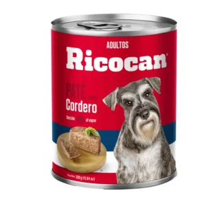 Comida para Perro RICOCAN Adulto Sabor Cordero Lata 330 g