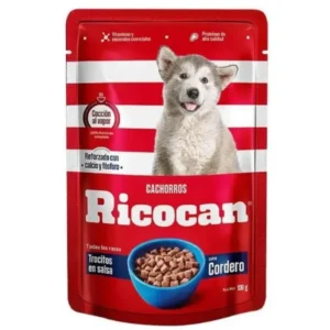 Comida para Perro RICOCAN Cachorro Sabor Cordero Sachet 100 g