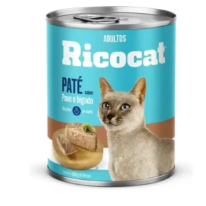 Comida RICOCAT para Gato Sabor Pavo e Hígado Lata 330 g