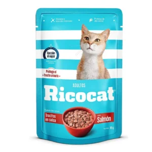 Comida RICOCAT para Gato Sabor Salmón Sobre 85 g