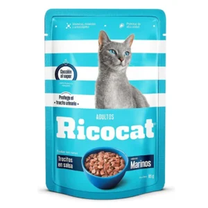 Comida RICOCAT para Gato Sabores Marinos 85 g