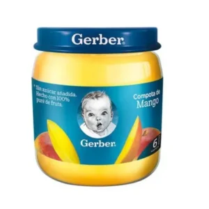 Compota GERBER Mango Frasco 113g