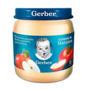 Compota GERBER Manzana Frasco 113 g