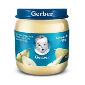 Compota GERBER Pera Frasco 113 g