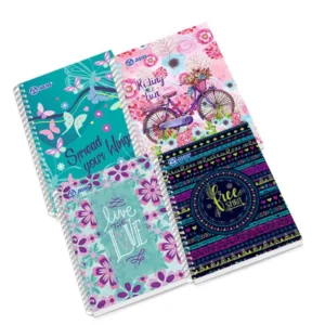 Cuaderno Anillado A4 Diseños Variados