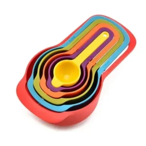 Cuchara Medidora Quianxiaoer Varias Colores Set 6 pcs