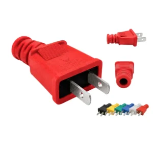 Enchufe Espiga Rc Plana de Colores 1 un