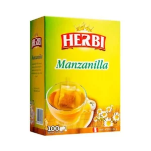 Filtrante HERBI Manzanilla X100 sobres