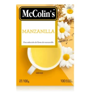 Filtrante MCCOLINS Manzanilla Caja 100 un