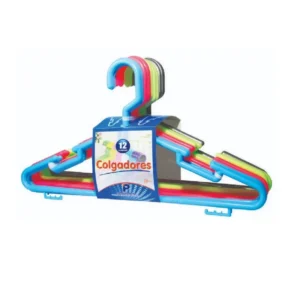Colgador/Tendedero para Ropa de Plástico Varios Colores 1 un