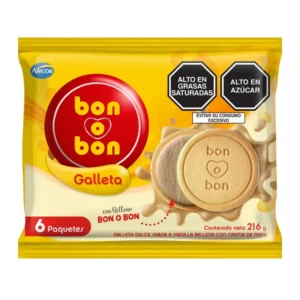 Galleta BON O BON Vainilla 36 g