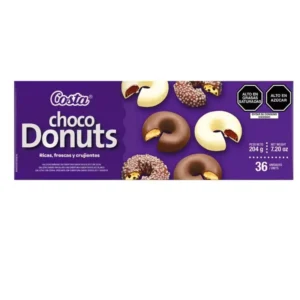Galleta COSTA Choco Donuts Surtido Caja 36 un