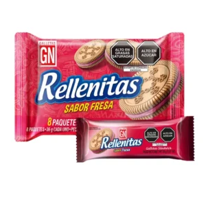 Galleta GN Rellenita Fresa 36 g
