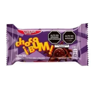 Galletas CHOCOBUM Choco Bum con Cobertura Paquete 33 g