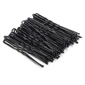 Gancho Horquilla Negra para Cabello por 1 und