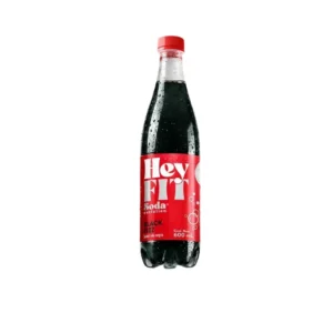Gaseosa HEYFIT Black Fizz Botella 600 ml