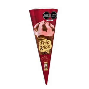 Helado D'ONOFRIO Frio Rico Fresa Cono