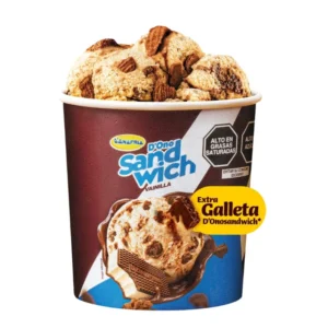 Helado D'ONOFRIO Sandwich Dono Vainilla 900 ml