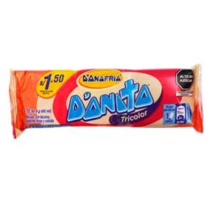Helado Donito Tricolor D'ONOFRIO Bolsa 65 ml