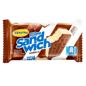 Helado Sandwich Vainilla D'ONOFRIO Bolsa 112.8 ml