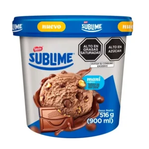 Helado SUBLIME Ice Cream 900 ml