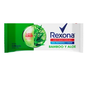 Jabón REXONA Bamboo y Aloe Barra 110 g