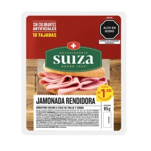 Jamonada Rendidora SUIZA de Pollo Paquete 85 g