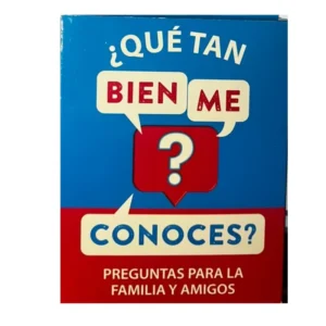 Juego de Cartas Que Tan Bien Me Conoces Caja 1 und