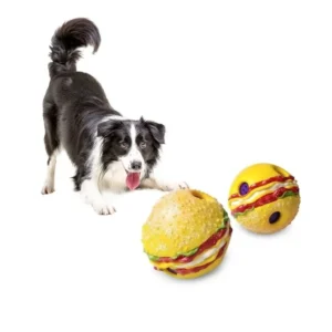 Juguete para Mascota Hamburguesa por 1 und