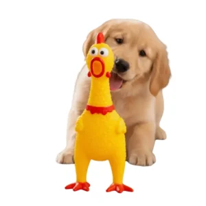 Juguete para Mascota Pollo Chillón X Un