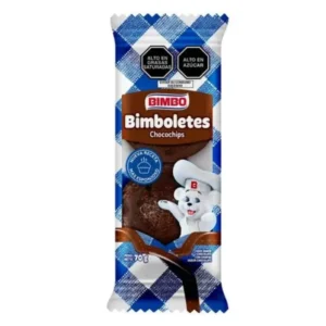 Keke BIMBOLetes Chocochips Paquete 2 un