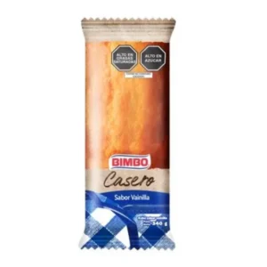Keke Casero BIMBO Vainilla Paquete 340 g