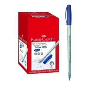 Lapicero FABER CASTELL Trilux 035 Azul