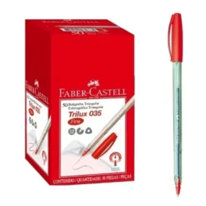Lapicero Trilux 035 FABER CASTELL Rojo 1 un