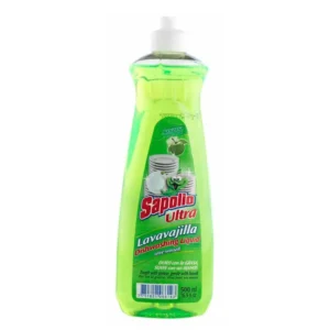 Lavavajillas Líquido SAPOLIO Manzana Frasco 500 ml