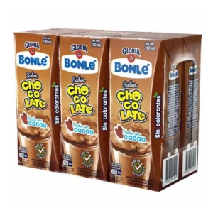 Leche Chocolatada BONLE UHT Caja 180 ml