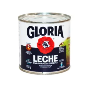 Leche Evaporada GLORIA Entera Lata 170 g