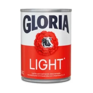 Leche Evaporada GLORIA Light Lata 390 g