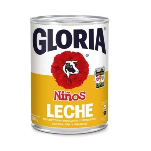 Leche Evaporada GLORIA Niños Lata 390 g