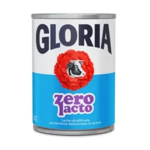Leche Evaporada GLORIA Zero Lacto Lata 390 g