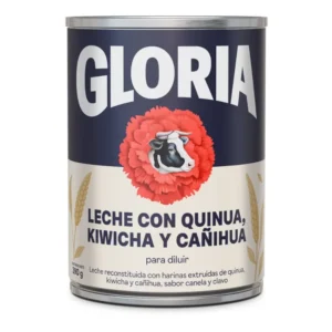 Leche GLORIA con Quinua Kiwicha y Cañihua Lata 390 g