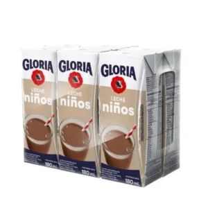 Leche UHT GLORIA Chocolatada Caja 180 ml