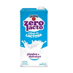 Leche UHT GLORIA Zero Lacto Caja 946 ml