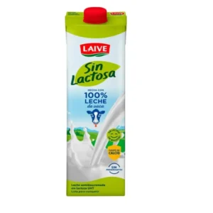 Leche UHT LAIVE sin Lactosa Caja 946 ml