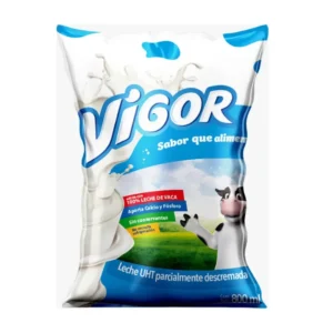 Leche UHT VIGOR Entera Bolsa 800 ml